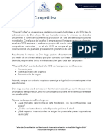 Caso 3 (Inteligencia de Mercados Internacionales) - Inteligencia Competitiva - Taller