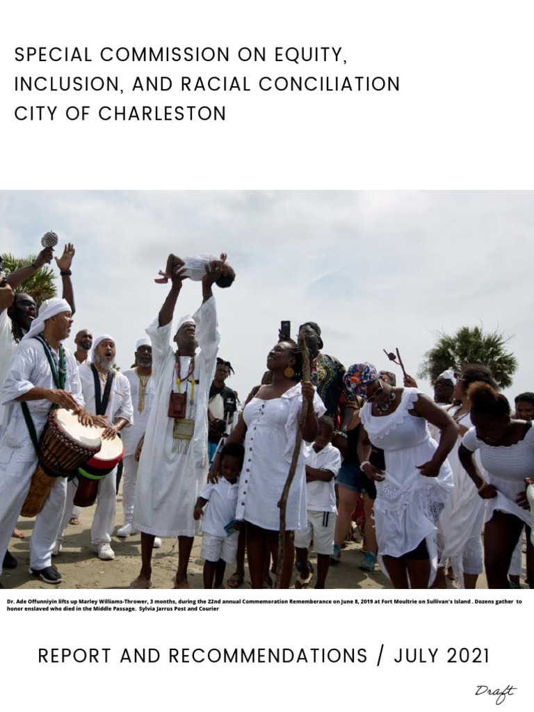 Charleston Racial Conciliation Plan Draft Final Report