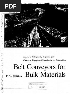 CEMA Belt Conveyors For Bulk Materials | PDF