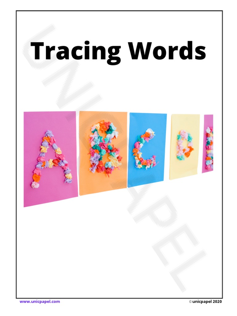 Tracing Words: Unicpapel 2020 | PDF