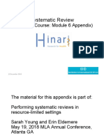 Hinari Advanced Course Module 6 Appendix 2018 12