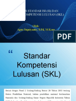 Analisis Standar Isi dan Standar Kompetensi Lulusan