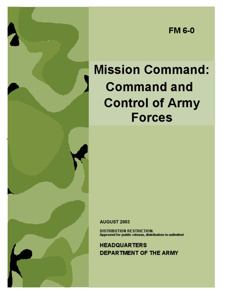 FM 60 Command And Control Flanking Maneuver