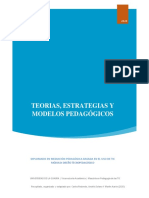 Modelos, Teorías y Esrategias Pedagógicas