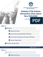 Kebijakan PTM Terbatas Menyambut Tahun Ajaran Baru 2021 2022