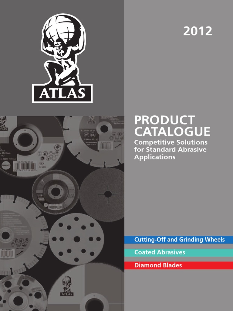 Atlas Coated Abrasives Product Range | PDF | Abrasive | Grinding ...