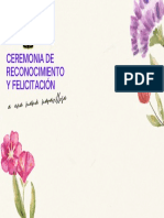 Beige Flores Acuarela General Felicitación Día de La Madre Horizontal Tarjeta Plana