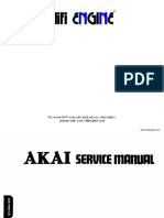 Akai CS - M01 Service Manual