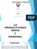 10) Productividad Media y Marginal