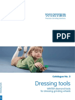 WINTER Catalogue No 5 Diamond Tools Dressing Grinding Wheels