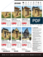 SANDERS A4 Timber Cabins Brochure - Feb 2021 - V01