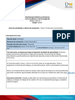 Activities Guide and Evaluation Rubric - Unit 3 -Task 5 - Communicative Production.en.Es