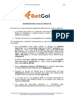 Propuesta Actualizada Betgol 1, PDF, Apuestas Deportivas