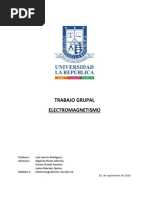 Trabajo Grupal Electromagnetismo - Módulo 2