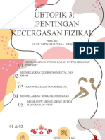 Kepentingan Kecergasan Fizikal