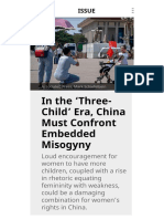 China 3 Child Policy The DIPLOMAT ARTICLE