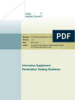 Penetration Testing Guidance March 2015