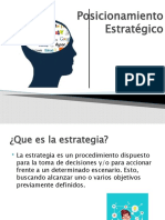 Posicionamiento Estratégico Unidad 3