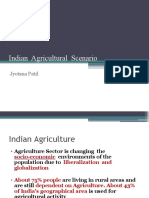 Indian Agricultural Scenario: Jyotsna Patil