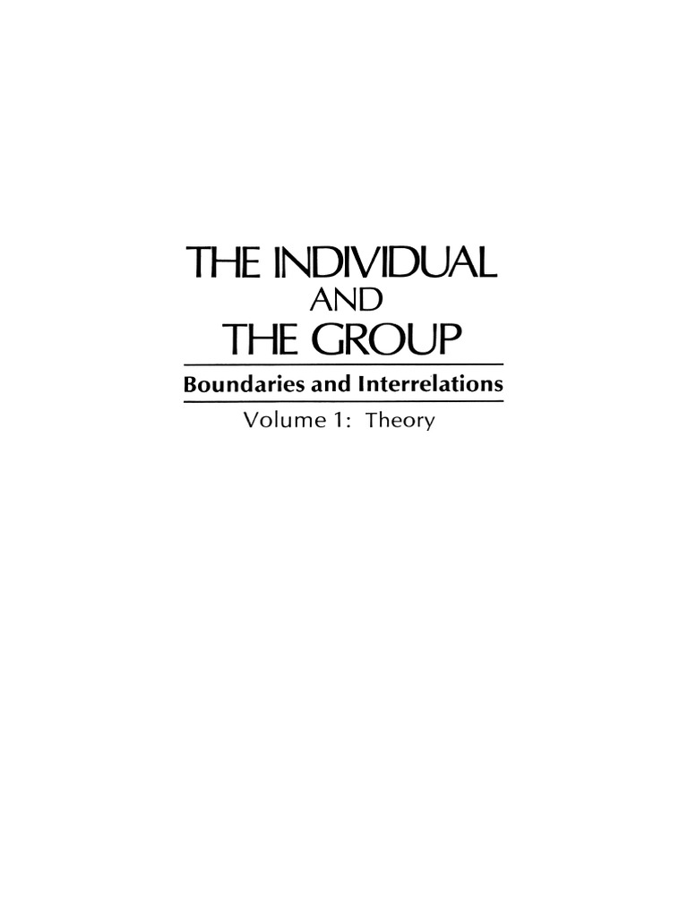 The Group | PDF | Psychotherapy | Psychology
