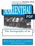 Marie Jahoda - Marienthal - The Sociography of An Unemployed Community-Routledge (2002)