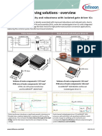 Infineon-GateDriverIC EiceDRIVER Isolated Gate Driving Solutions Overview-ApplicationNotes-V01 00-En