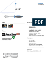 Reversible Ratchet 1/4": Product Features Usage