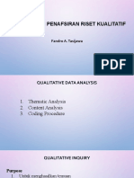 13 Analysis Dan Penafsiran Riset Kualitatif