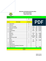 Anggaran MPLS 2021 Sma