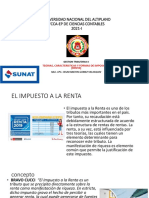 Teorias Carateristicas y Formas de Inpocicion (Renta)