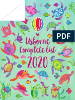 Usborne Catalog 2020