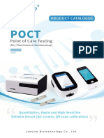 POCT Product Catalogue Analyzers
