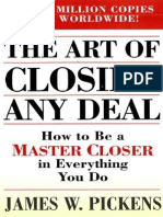 The Art of Closing Any Deal - How To Be A Master Closer in Everything You Do - PDF Room