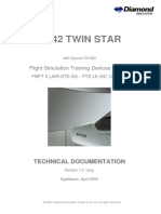 Da42 Twin Star: Flight Simulation Training Devices (FSTD)