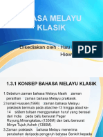 Presentation Bahasa Melayu Klasik