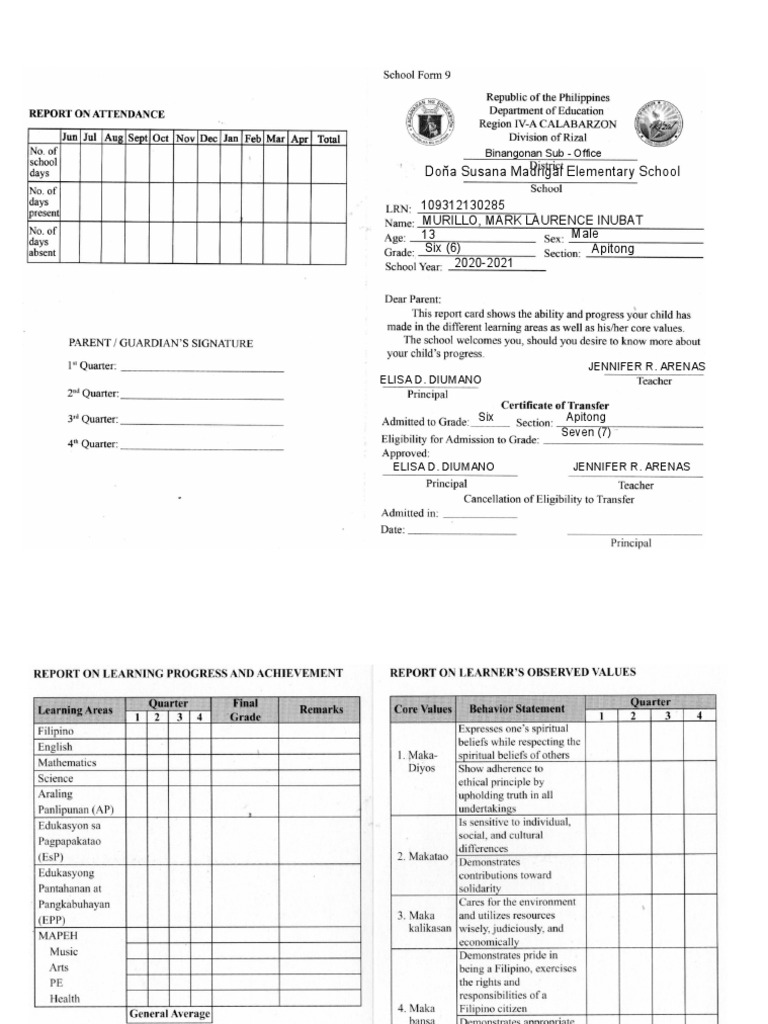 Form 9 Docs | PDF