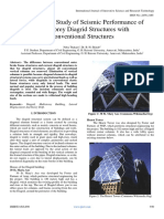 Comparative Study of Seismic Performance of Multistorey Diagrid Structures With Conventional Structures