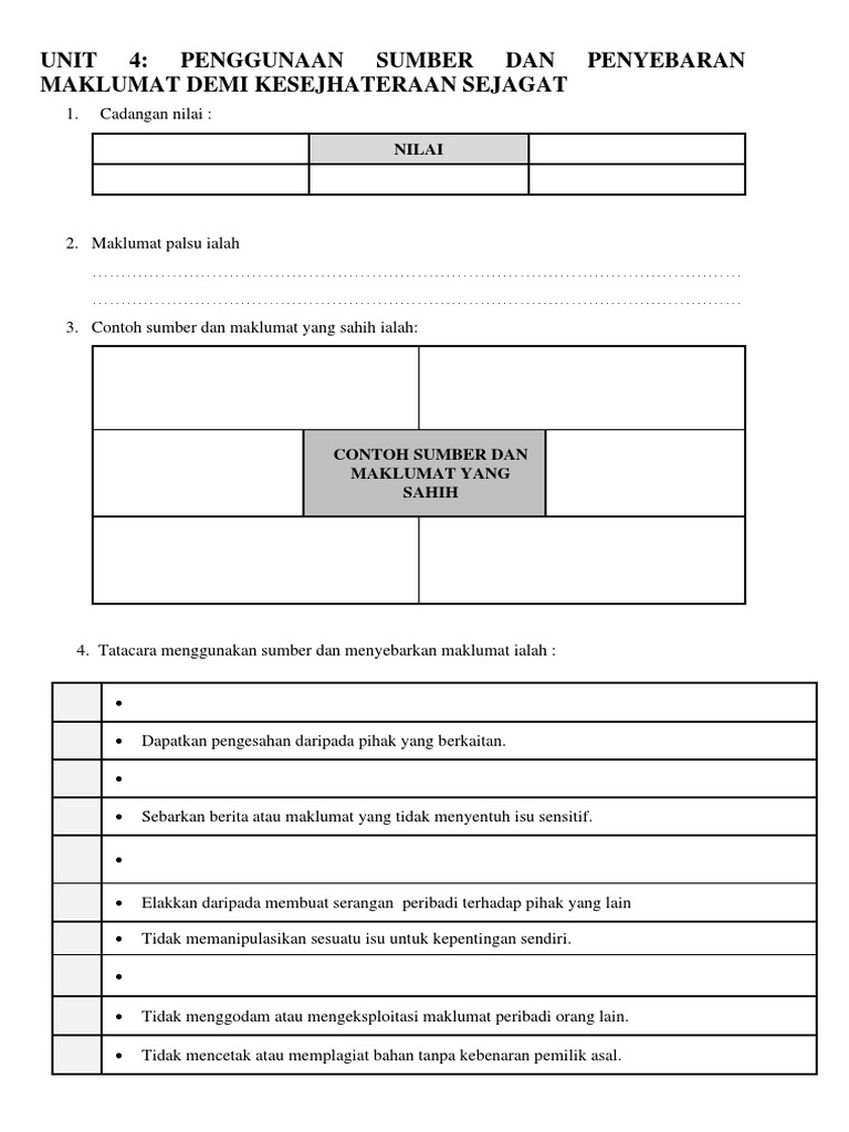 Latihan Form 5 Unit 4 Pdf