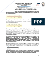 Cuestionario de Física Primero