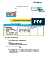 Actividades de Aprendizaje (Entorno Web)