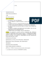 Derecho Procesal Civil