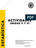 Actividades de Estadística