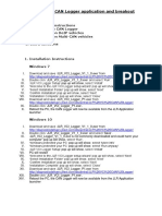 User Guide for JLR CAN Logger App and Cables