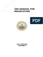 Manual for Prosecutors 2017  Volume 2