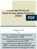 HKBP Aturan dan Peraturan