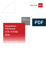 Taxation - Vietnam (TX-VNM) (F6) SASG 2021 SP Amends - Final