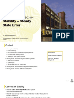 T5 - Stability and Steady State Error - 2021