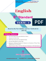 17 8th English Term 1 Sura Guide 2019 2020 Sample Materials English Medium