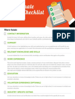 The Ultimate Resume Checklist: What To Include