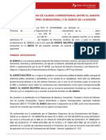 Contrato Cajero Corresponsal - Gobiernos Subnacionales
